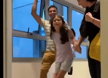 Dieron de alta a Emma