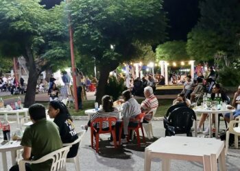 SAN MARTIN: La plaza de San Martín se llenó de música, público y alegría