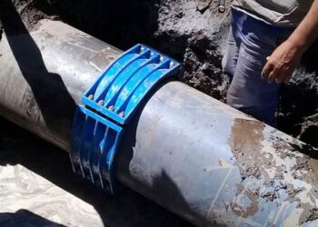 Está interrumpido el abastecimiento de agua cruda en los ramales V y VI del Acueducto San Luis