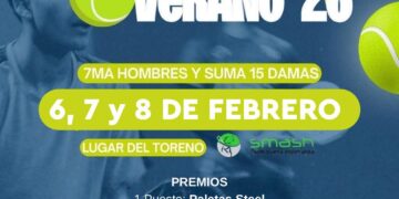 En febrero también hay pádel en Buena Esperanza