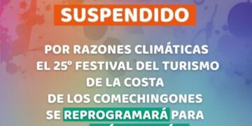Quedó suspendida la edición 25° del Festival del Turismo de la Costa de los Comechingones