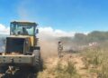Santa Rosa del Conlara: bomberos controlaron un incendio forestal