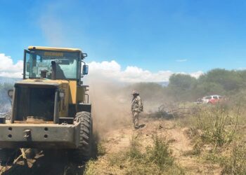 Santa Rosa del Conlara: bomberos controlaron un incendio forestal