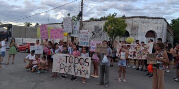 Marcharon en Santa Rosa del Conlara por justicia y seguridad