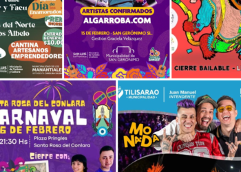 Todos los festivales y carnavales de este fin de semana en la provincia