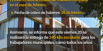 La Municipalidad de Tilisarao anuncia un aumento salarial del 10% para el personal municipal.