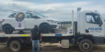 Secuestraron en la provincia de Córdoba un automóvil vinculado a un hecho de hurto y estafa ocurrido en Villa de Merlo