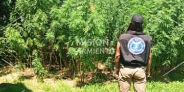 Misión Sarmiento- Villa de Merlo: operativo antidrogas con secuestro droga valuada en más de 16 millones de pesos