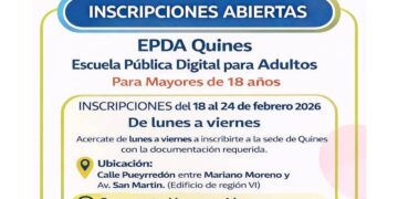 Abren inscripciones para la EPDA de Quines