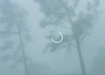 La tormenta en la zona de Encadenadas afectó el servicio eléctrico.