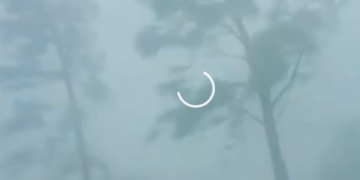 La tormenta en la zona de Encadenadas afectó el servicio eléctrico.