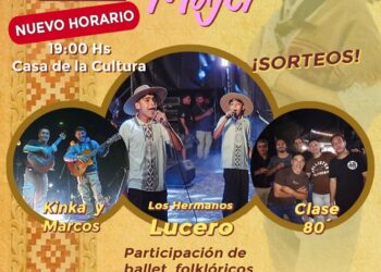 Adelantan horario de La Peña por el Día de la Mujer en Naschel