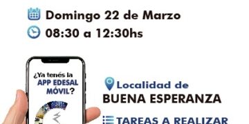 Atención Buena Esperanza. Corte programado del servicio eléctrico este domingo.