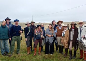Turistas de Alemania viven una semana de aventura a caballo en las Sierras de San Luis