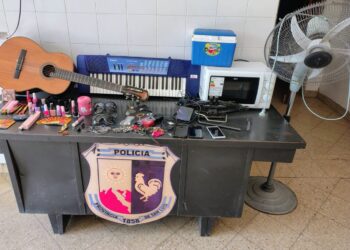 Quines: la Policía realizó un allanamiento por una causa de hurto y secuestró distintos elementos