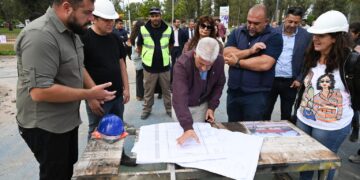 Avanza la construcción del polideportivo ‘El Lago’ en la Costanera Río V