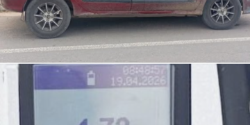 Quines: un conductor dio positivo en el alcotest tras protagonizar un siniestro vial