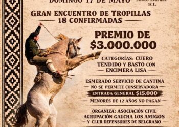 Justo Daract se viste de fiesta con una gran jineteada