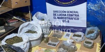 Villa de Merlo: desarticulan dos puntos de venta de droga y secuestran sustancias por más de $88 millones