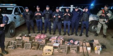 Allanamientos simultáneos en Quines: secuestran armas, carne y elementos vinculados a caza furtiva y posible abigeato