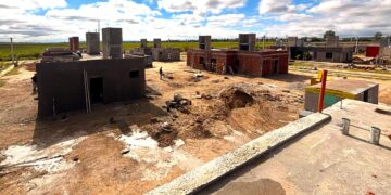 Los nuevos hogares de Tilisarao, Naschel y San Pablo presentan importantes avances