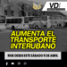 Desde el sábado 11 de abril rigen nuevas tarifas en el transporte interurbano de San Luis