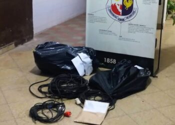 La Policía realizó allanamientos en Quines por un hurto cometido en Luján y secuestró distintos elementos