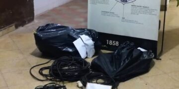 La Policía realizó allanamientos en Quines por un hurto cometido en Luján y secuestró distintos elementos