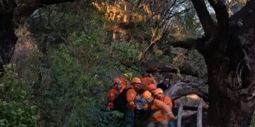 Rescataron a un turista accidentado en el camino al Mirador San Ceferino en Los Molles