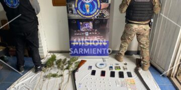Desarticularon cinco centros de venta e incautaron cerca de 6 millones de pesos de droga en Villa de Merlo y Santa Rosa del Conlara