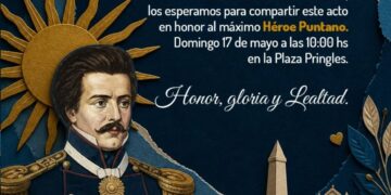 San Francisco honra los 231 años del natalicio de Pringles, símbolo eterno del coraje puntano