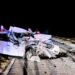 Un hombre resultó herido tras un choque entre un vehículo y un camión en la Autopista 55