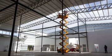 Avanza la obra en la sede de la UPrO de Quines