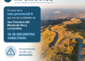 Habilitaron ruta 9 tramo San Francisco – La Carolina