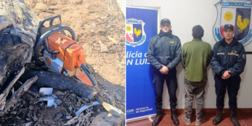 Anchorena: recuperaron una motosierra robada y por el hecho fue demorado un sujeto
