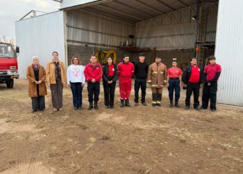 Buena Esperanza homenajeó a los Bomberos Voluntarios en su día