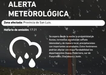 ALERTA METEOROLÓGICA