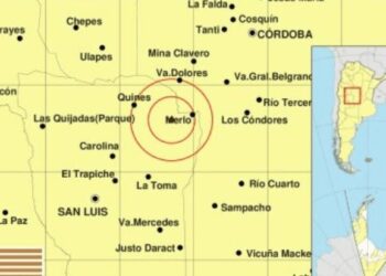 Un sismo de magnitud 2,7 se registró cerca de Villa de Merlo