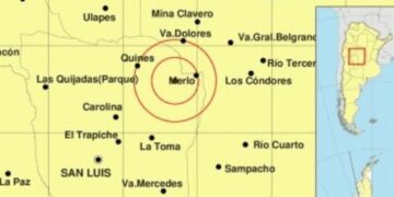 Un sismo de magnitud 2,7 se registró cerca de Villa de Merlo
