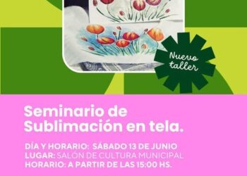 Buena Esperanza suma nuevas propuestas culturales con talleres de porcelana fría y sublimación en tela
