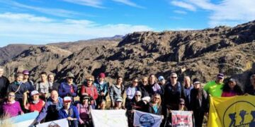El Trapiche fue sede del 5° Encuentro Nacional de Senderismo y recibió visitantes de todo el país