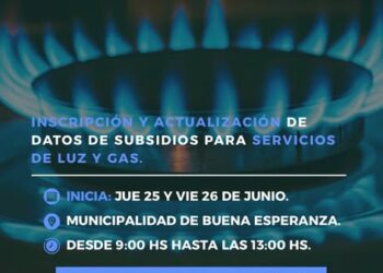 Buena Esperanza brinda asistencia para inscribirse y actualizar los subsidios de luz y gas