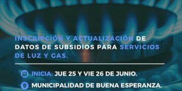 Buena Esperanza brinda asistencia para inscribirse y actualizar los subsidios de luz y gas