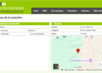 Suman una nueva estación de monitoreo meteorológico en Villa de Merlo