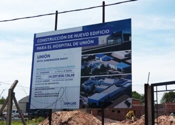 El nuevo hospital de Unión avanza con terminaciones e instalación de equipamiento clave