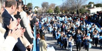 Concarán celebró sus 168 años con un emotivo desfile cívico-militar