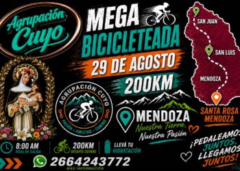 ¡MEGA BICICLETEADA CUYANA! 🔥🚴‍♀️