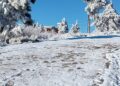 La Carolina tras la fuerte nevada.