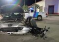 Santa Rosa del Conlara: dos adolescentes resultaron lesionadas tras un choque entre un automóvil y una motocicleta