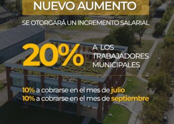 La Municipalidad de Tilisarao anunció un aumento salarial del 20% para los trabajadores municipales